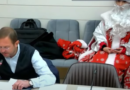 Santa Claus on the live broadcast of the National Assembly session